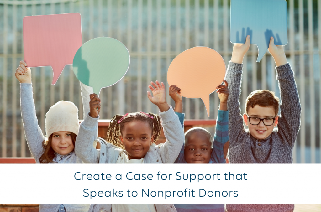 Speak to your Nonprofit Donors